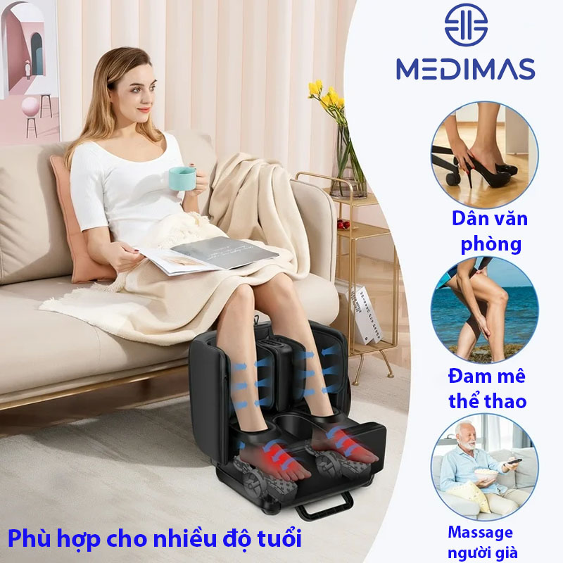 Máy Massage Chân MEDIMAS MF-01 Đa Năng