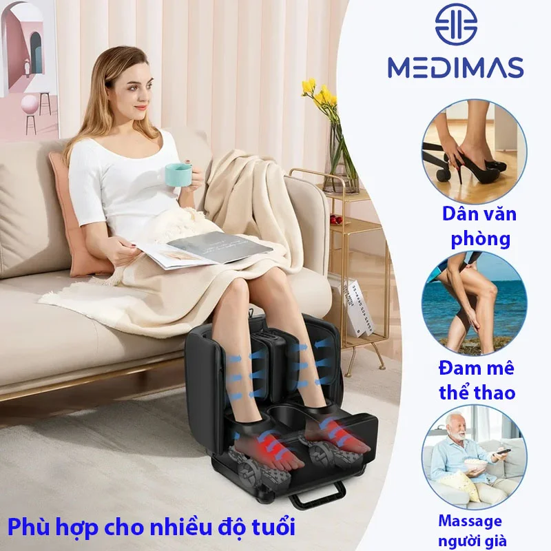Máy Massage Chân MEDIMAS MF-01 Đa Năng